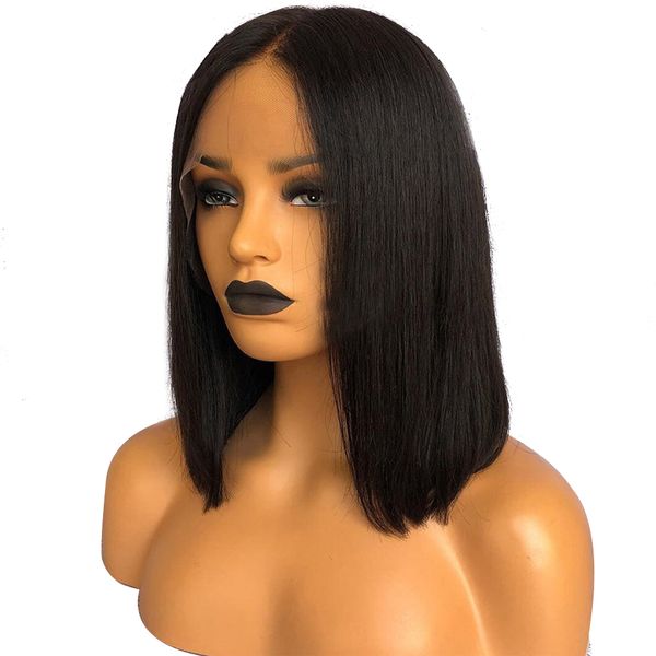 13x4 short bob wigs lace front human hair wig for black women pre plucked hairline with baby hair brazilian remy hair
13x4 short bob wigs lace front human hair wig for black women pre plucked hairline with baby hair brazilian remy hair