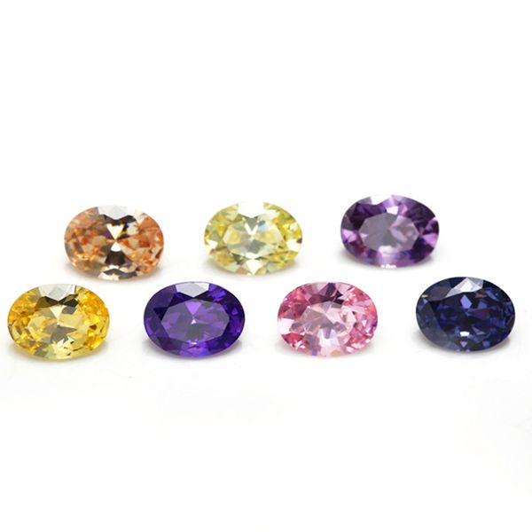mix 12 color 30 pcs/ bag 9*11 mm oval faceted cut shape 5a vvs loose cubic zirconia for diy ing, Black
mix 12 color 30 pcs/ bag 9*11 mm oval faceted cut shape 5a vvs loose cubic zirconia for diy ing, Black