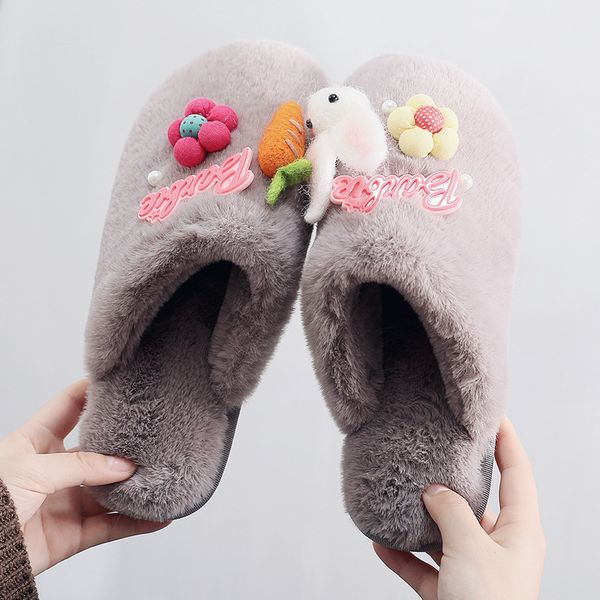 shoes woman 2019 flock house slippers platform fur flip flops winter footwear luxury slides slipers women low plush designer, Black
shoes woman 2019 flock house slippers platform fur flip flops winter footwear luxury slides slipers women low plush designer, Black