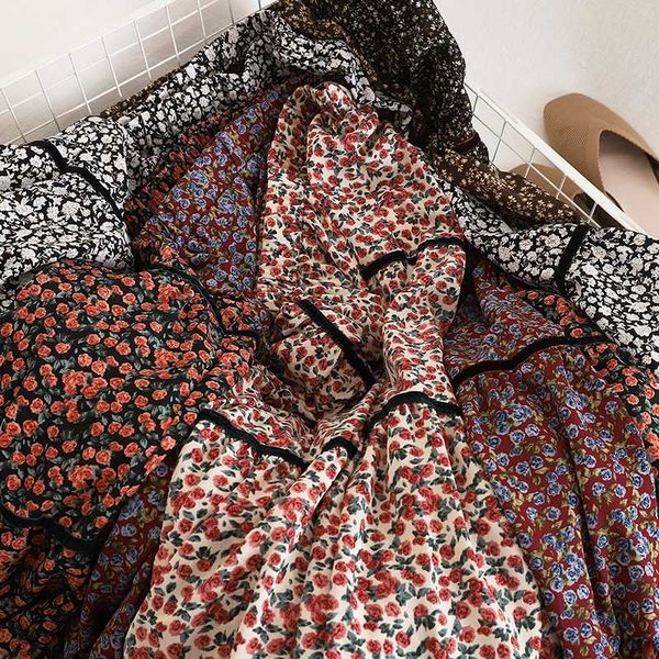 retro floral elastic high waist skirt women 2020 summer spring korean wild fashion swing loose skirt harajuku plus size women, Black
retro floral elastic high waist skirt women 2020 summer spring korean wild fashion swing loose skirt harajuku plus size women, Black