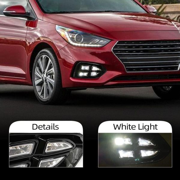 автомобиль мигающий 2pcs для solaris accent 2017 2018 2019 автомобиля 12v drl лампы водонепроницаемые светодиодные фары дневного света туман
автомобиль мигающий 2pcs для solaris accent 2017 2018 2019 автомобиля 12v drl лампы водонепроницаемые светодиодные фары дневного света туман