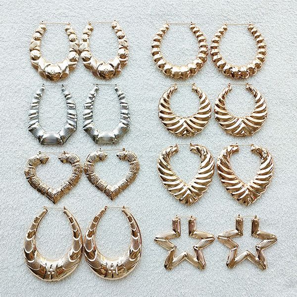 many stylishes fashion big hoop earrings hip-hop large circle hoop earrings dance club bamboo jewelry accessories for women, Golden;silver
many stylishes fashion big hoop earrings hip-hop large circle hoop earrings dance club bamboo jewelry accessories for women, Golden;silver