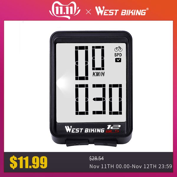 west biking bike computer wireless cycling odometer speedometer multifunction digital bicycle satch riding bicycle computer
west biking bike computer wireless cycling odometer speedometer multifunction digital bicycle satch riding bicycle computer