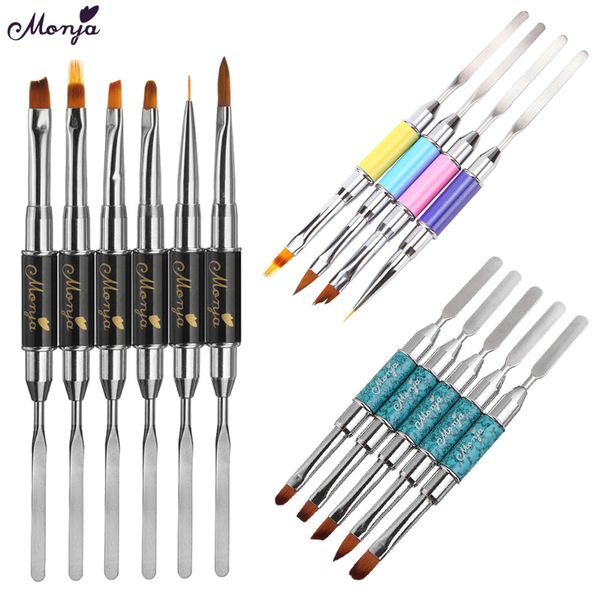 dual end nail art acrylic gel extension line liner painting drawing brush pen gel mixing removal spatula stick manicure tool, Yellow
dual end nail art acrylic gel extension line liner painting drawing brush pen gel mixing removal spatula stick manicure tool, Yellow