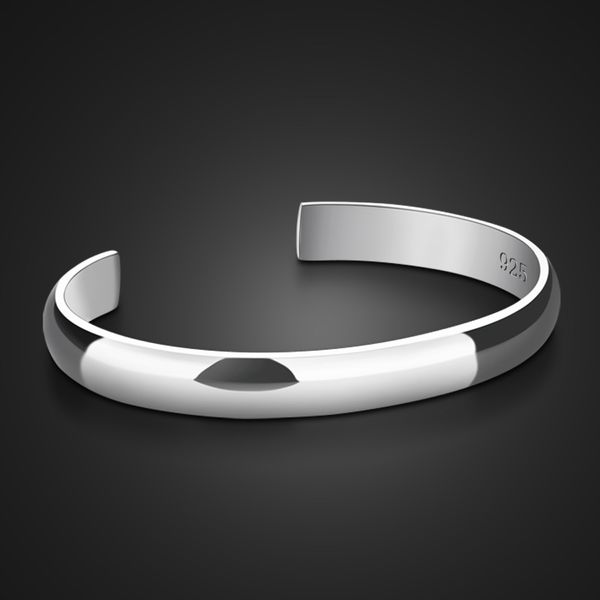 the new silver bangles & bracelet, suitable for fashionable men and women.smooth contracted bangles. classic jewellery, Black
the new silver bangles & bracelet, suitable for fashionable men and women.smooth contracted bangles. classic jewellery, Black