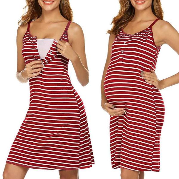 women pregnant maternity nursing dress stripe sleeveless breastfeeding summer maternity mini casual dress zwangerschapsjurk, White
women pregnant maternity nursing dress stripe sleeveless breastfeeding summer maternity mini casual dress zwangerschapsjurk, White