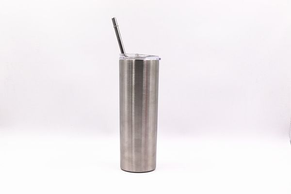 Тощий массажер на 20 унций с крышками и соломкой с двойной стенкой 
Тощий массажер на 20 унций с крышками и соломкой с двойной стенкой