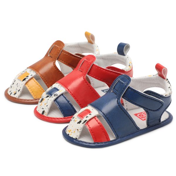infant baby girl boy sandals toddler flats sandal soft anti-slip cotton sole colorful pu summer crib first walker shoes, Black;red
infant baby girl boy sandals toddler flats sandal soft anti-slip cotton sole colorful pu summer crib first walker shoes, Black;red