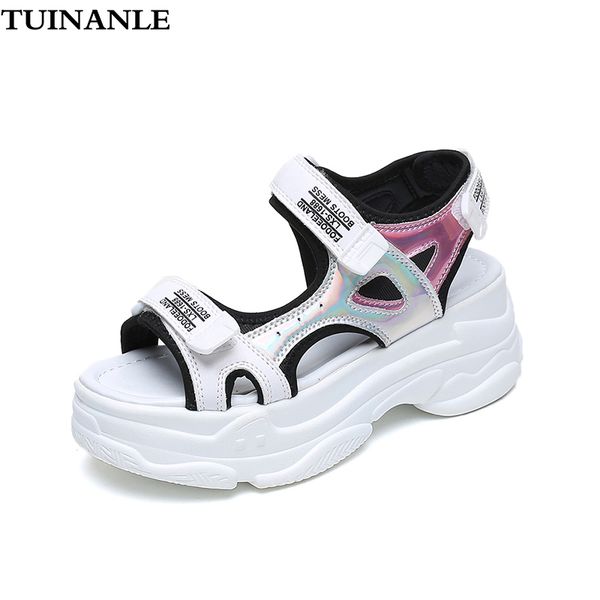 tuinanle sandals women 2020 new open-toed sandals wedge outdoor cool platform shoes ladies beach summer sandalia feminina t200605, Black
tuinanle sandals women 2020 new open-toed sandals wedge outdoor cool platform shoes ladies beach summer sandalia feminina t200605, Black