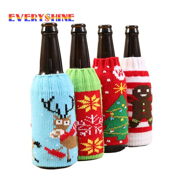 1pcs cartoon wine bottle cover bags xmas dinner party table decorations home party decor christmas craft supplies jk272
1pcs cartoon wine bottle cover bags xmas dinner party table decorations home party decor christmas craft supplies jk272