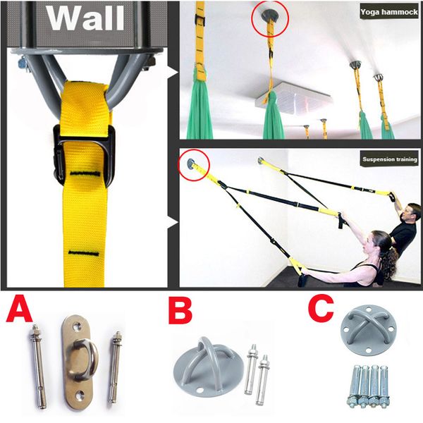 ceiling hook buckle rings plate for aerial yoga suspension resistance bands fitness hanging fixed trainning
ceiling hook buckle rings plate for aerial yoga suspension resistance bands fitness hanging fixed trainning