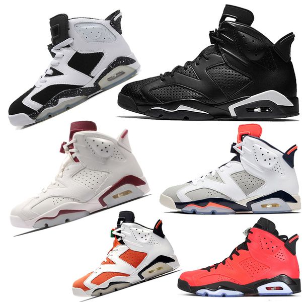 High Quality 6 Infrared Carmine 2019 Basketball Shoes Men 6S UNC Toro Hare Oreo Maroon Low Chrome Fashion Sport Blue Sneakers
High Quality 6 Infrared Carmine 2019 Basketball Shoes Men 6S UNC Toro Hare Oreo Maroon Low Chrome Fashion Sport Blue Sneakers