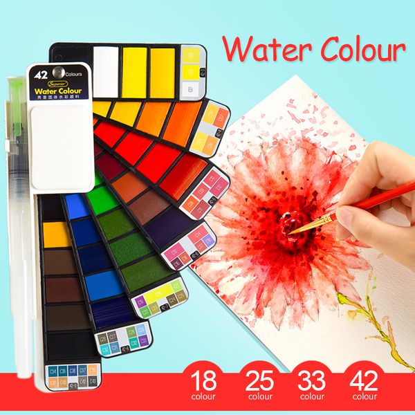 18/25/33/42 color solid watercolor pen set foldable carrying watercolor paint creative paint drawing
18/25/33/42 color solid watercolor pen set foldable carrying watercolor paint creative paint drawing