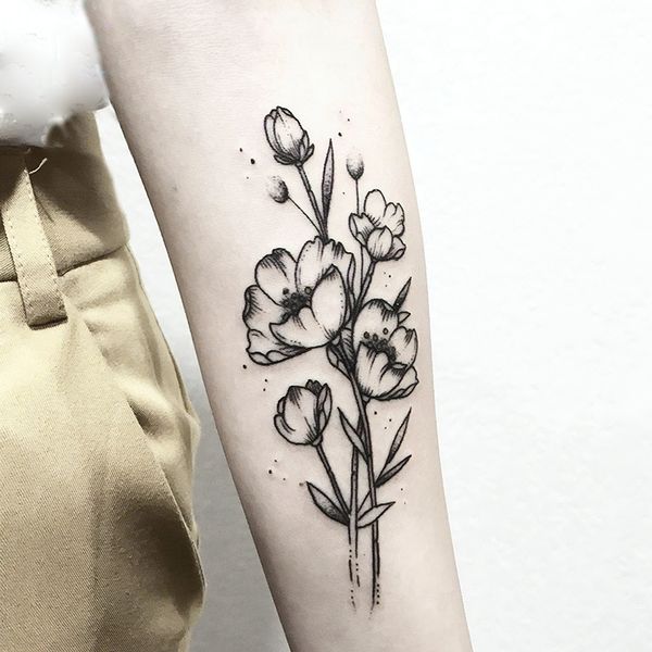 waterproof temporary tattoo stickers black eustoma flower small size tatto flash tatoo fake tattoos for man kid girl women
waterproof temporary tattoo stickers black eustoma flower small size tatto flash tatoo fake tattoos for man kid girl women