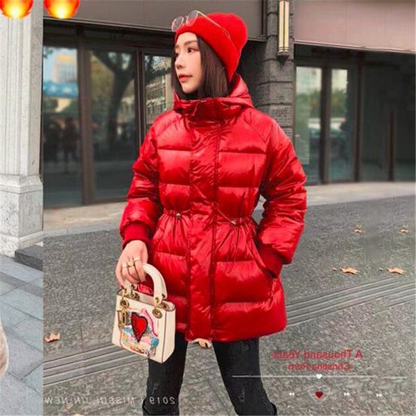 winter ultra light women down jacket warm white duck down hooded parkas female glossy waterproof snow outerwear, Black
winter ultra light women down jacket warm white duck down hooded parkas female glossy waterproof snow outerwear, Black