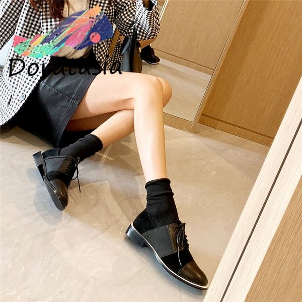 doratasia big size 33-43 elegant ins girl chunky heels flats lace up flats women casual cool black spring shoes woman
doratasia big size 33-43 elegant ins girl chunky heels flats lace up flats women casual cool black spring shoes woman