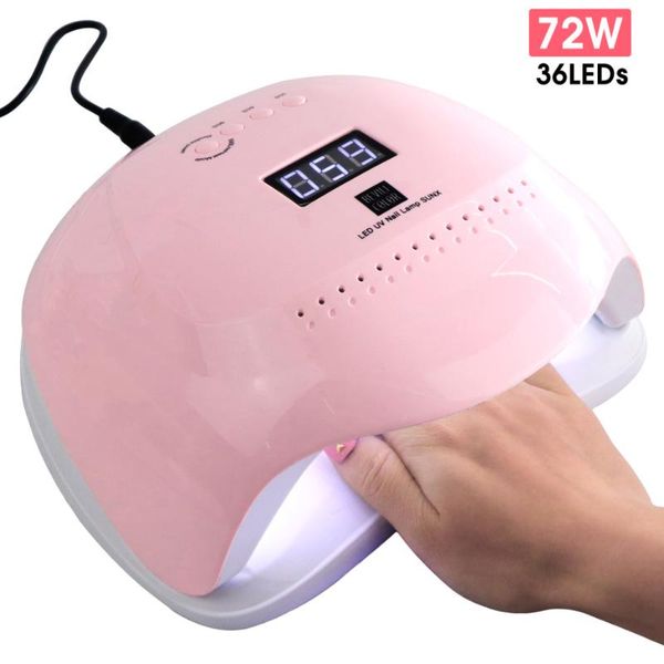 nail dryer for manicure 84/72/30w uv led nail lamp gel polish curing quick dry lamp with 10/30/60/99s timer lcd display lae1
nail dryer for manicure 84/72/30w uv led nail lamp gel polish curing quick dry lamp with 10/30/60/99s timer lcd display lae1