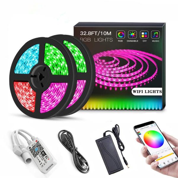 dream color led strip lights 32.8ft/10m bluetooth led chasing light with app waterproof 12v 5050 rgb color changing rope light kit flexible
dream color led strip lights 32.8ft/10m bluetooth led chasing light with app waterproof 12v 5050 rgb color changing rope light kit flexible
