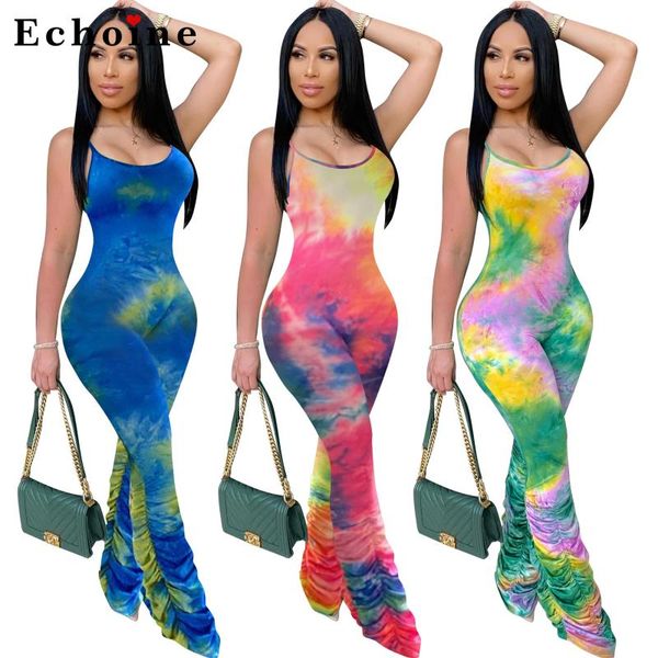 women colorful tie-dye printed pleated suspender jumpsuit onesies bodysuits catsuit bodycon romper ladies charming overalls, Black;white
women colorful tie-dye printed pleated suspender jumpsuit onesies bodysuits catsuit bodycon romper ladies charming overalls, Black;white