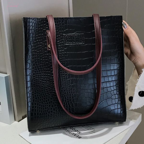 fashion crocodile pattern women handbag leather ladies hand bags handbags women bags designer shoulder bag for women 2020
fashion crocodile pattern women handbag leather ladies hand bags handbags women bags designer shoulder bag for women 2020