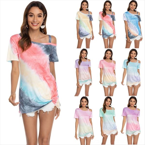 2020 new printing gradient shoulder short sleeve hem kink t-shirt female 2020 new printing gradient shoulder short sleeve hem kink t-shirt f, White
2020 new printing gradient shoulder short sleeve hem kink t-shirt female 2020 new printing gradient shoulder short sleeve hem kink t-shirt f, White
