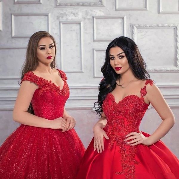 red lace beaded 2021 arabic evening dresses spaghetti ball gown satin prom dresses vintage formal party bridesmaid pageant gowns, Black
red lace beaded 2021 arabic evening dresses spaghetti ball gown satin prom dresses vintage formal party bridesmaid pageant gowns, Black