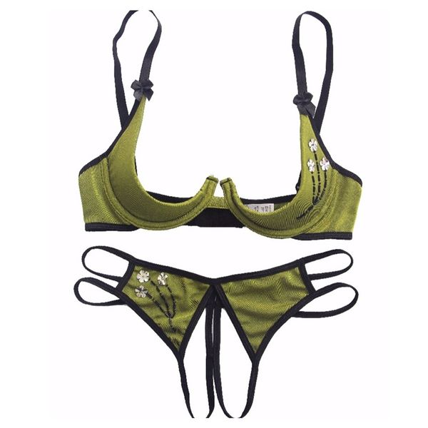 conjunto ropa interior mujer bra and panty set sujetador encaje bra open cup crotchless panties ladies underwear lingerie set, Red;black
conjunto ropa interior mujer bra and panty set sujetador encaje bra open cup crotchless panties ladies underwear lingerie set, Red;black
