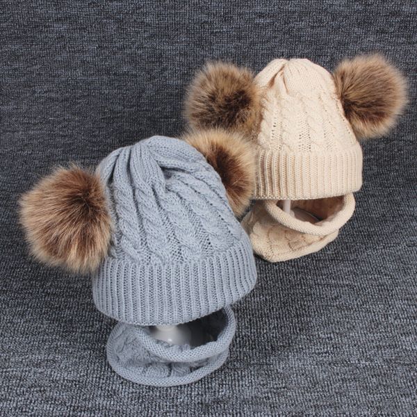 two big fur ball warm knitted cap for girls boys kids beanie scarf set accessories winter hat and scarf baby hat for children, Yellow
two big fur ball warm knitted cap for girls boys kids beanie scarf set accessories winter hat and scarf baby hat for children, Yellow