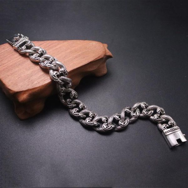 other bracelets solid 925 sterling silver bracelet 15mm figaro link chain 8.07" l, Golden;silver
other bracelets solid 925 sterling silver bracelet 15mm figaro link chain 8.07" l, Golden;silver