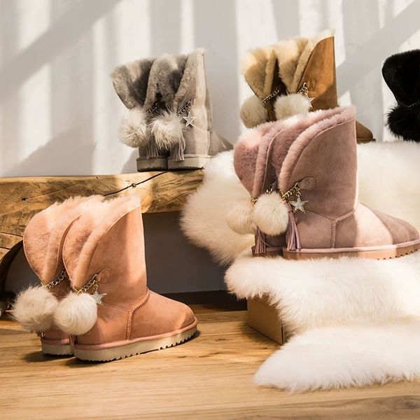 women snow boots winter fur ankle round toe boot new trand of brand snow boot waterproof button boots for women size35-40, Black
women snow boots winter fur ankle round toe boot new trand of brand snow boot waterproof button boots for women size35-40, Black