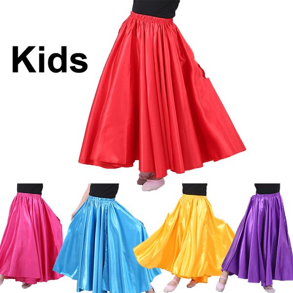 10colors chidlren big swing satin silk smooth girls belly dance skirt kids gypsy girls spanish flamenco bellydancing costumes, Black;red
10colors chidlren big swing satin silk smooth girls belly dance skirt kids gypsy girls spanish flamenco bellydancing costumes, Black;red