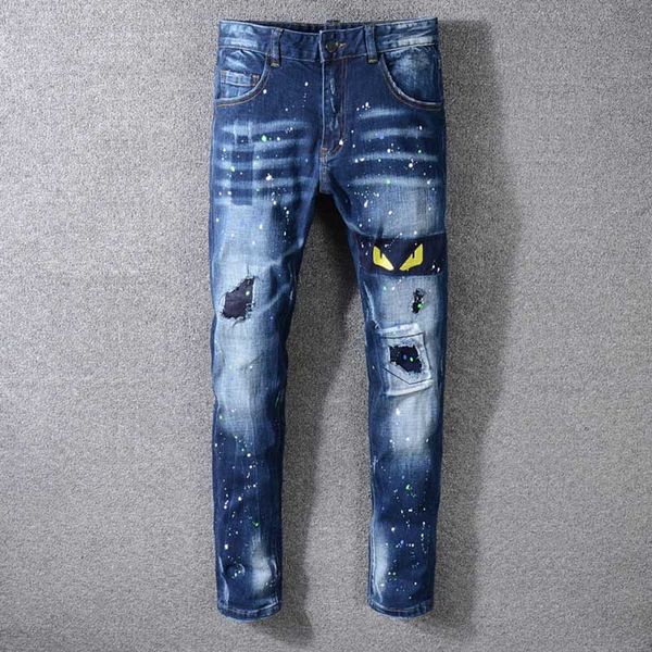 designer jeans luxury blue jeans tight holes broken elastic slim fit slim fit hop mens jeans
designer jeans luxury blue jeans tight holes broken elastic slim fit slim fit hop mens jeans