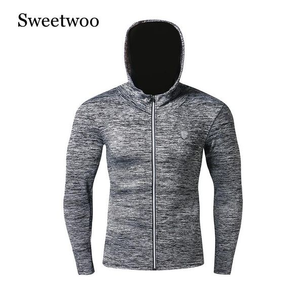 men running jacket sports long sleeves t shirt tight fitness gym soccer reflective training coat jogging hooded jackets, Black;red
men running jacket sports long sleeves t shirt tight fitness gym soccer reflective training coat jogging hooded jackets, Black;red
