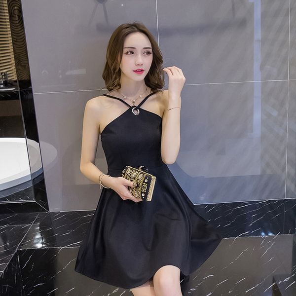 lguc.h backless party dress women 2019 a line halter strapless mini dress black green summer woman clothes fashion, Black;gray
lguc.h backless party dress women 2019 a line halter strapless mini dress black green summer woman clothes fashion, Black;gray