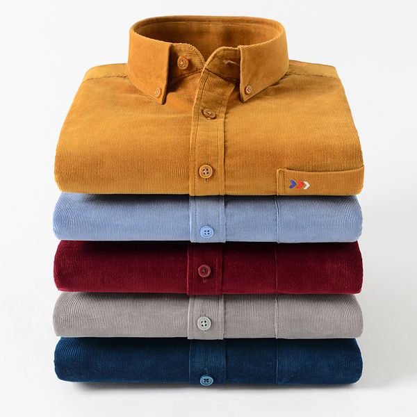 autumn winter smart casual shirts for men comfortable plus size 5xl warm quality 100%cotton corduroy long sleeved button collar, White;black
autumn winter smart casual shirts for men comfortable plus size 5xl warm quality 100%cotton corduroy long sleeved button collar, White;black