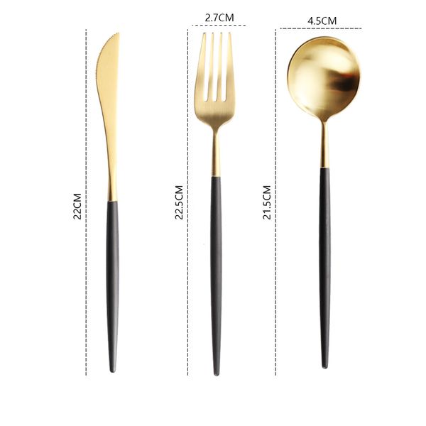 steel cutlery set dinnerware dinner forks dessert butter knives black gold coffee tea spoons chopsticks tableware dropshipping
steel cutlery set dinnerware dinner forks dessert butter knives black gold coffee tea spoons chopsticks tableware dropshipping
