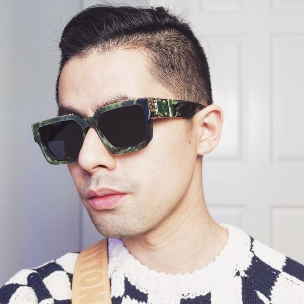 2020 new wu yifan with the same european and american fashion polarized sunglasses men and women tide sunglasses, White;black
2020 new wu yifan with the same european and american fashion polarized sunglasses men and women tide sunglasses, White;black