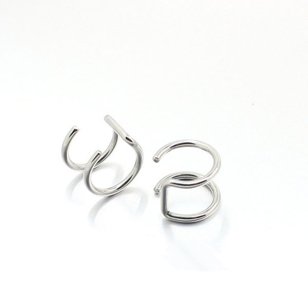 fashion men no hole ear clip silver gold black color stainless steel allergy double circle wire hoop u shape earrings jewelry, Golden;silver
fashion men no hole ear clip silver gold black color stainless steel allergy double circle wire hoop u shape earrings jewelry, Golden;silver