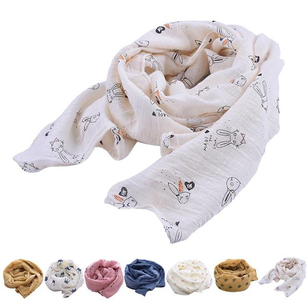 Baby Scarf Cute Crown Cherry Star Rabbit Pattern Printing Neck Scarf Cotton And Linen Scarf Accessories Four Seasons Universal
Baby Scarf Cute Crown Cherry Star Rabbit Pattern Printing Neck Scarf Cotton And Linen Scarf Accessories Four Seasons Universal