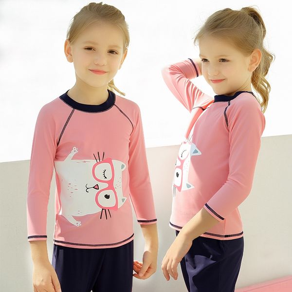 niya female swim swim children's swimming suit sunscreen swimming suit upper and lower split type, White;black
niya female swim swim children's swimming suit sunscreen swimming suit upper and lower split type, White;black