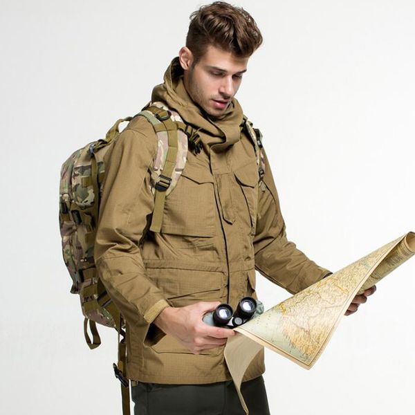 outdoor camouflage jackets men m65 windbreaker waterproof mountaineering jacket soft shell hiking army field clothes, Blue;black
outdoor camouflage jackets men m65 windbreaker waterproof mountaineering jacket soft shell hiking army field clothes, Blue;black