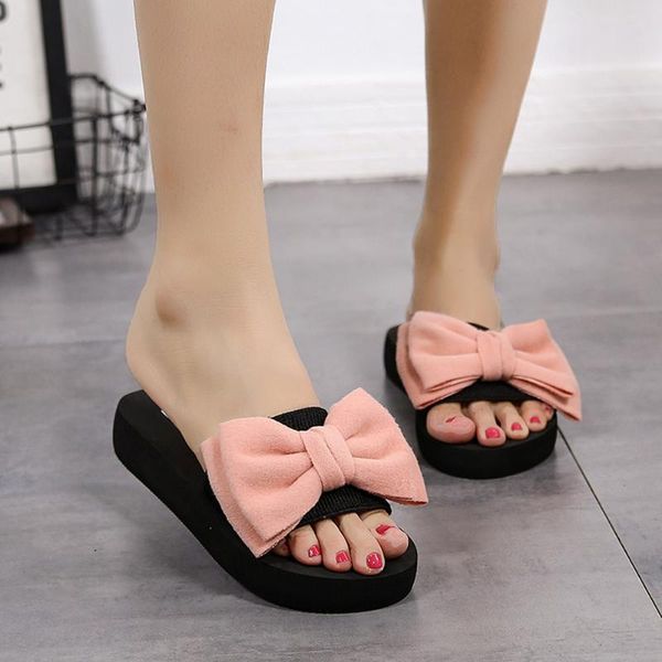 women bow summer sandals slipper indoor outdoor flip-flops beach shoes new fashion female casual flower slipper chanclas#f, Black
women bow summer sandals slipper indoor outdoor flip-flops beach shoes new fashion female casual flower slipper chanclas#f, Black