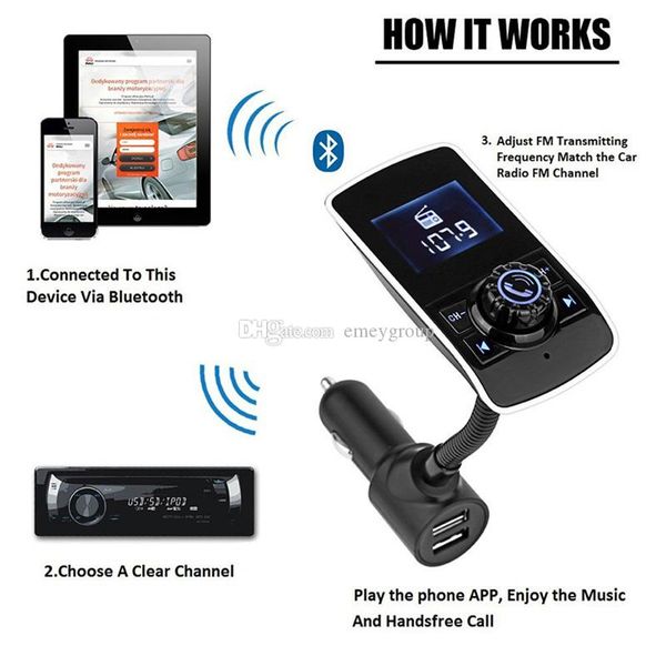 good quality bluetooth car kit handsfm transmitter mp3 music player 1.44 inch larger screen 5v 3.1a dual usb car charger
good quality bluetooth car kit handsfm transmitter mp3 music player 1.44 inch larger screen 5v 3.1a dual usb car charger