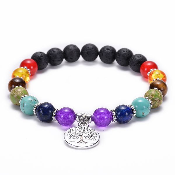 8mm black lava stone 7chakra bead tree of life bracelet essential oil diffuser bracelet for women men jewelry
8mm black lava stone 7chakra bead tree of life bracelet essential oil diffuser bracelet for women men jewelry