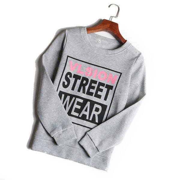 womens designer casual fleece-lined crew neck sweater loose letter printed women, Black
womens designer casual fleece-lined crew neck sweater loose letter printed women, Black