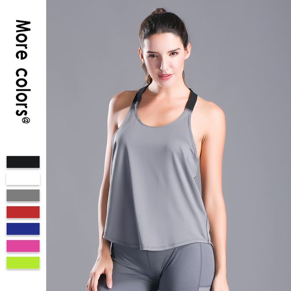 ec.ms workout tank for women loose athletic yoga shirts, t-back running tank top, White;red
ec.ms workout tank for women loose athletic yoga shirts, t-back running tank top, White;red