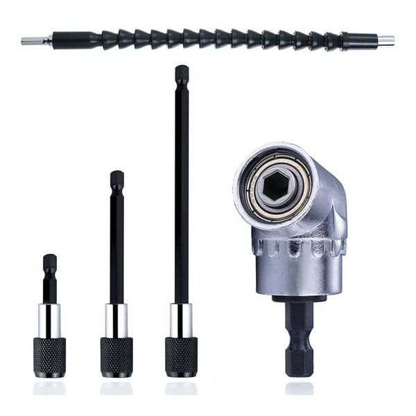 1pcs 105 градусов угловая дрель extension magnetic attachment + 1pcs 1/4 дюйма бит расширения (11.6inch) + 3шт 1/4 дюйма hex ша
1pcs 105 градусов угловая дрель extension magnetic attachment + 1pcs 1/4 дюйма бит расширения (11.6inch) + 3шт 1/4 дюйма hex ша