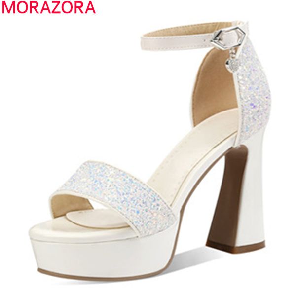 morazora big size 33-42 2020 fashion women pumps thick high heels platform elegant party shoes summer ladies sandals, Black
morazora big size 33-42 2020 fashion women pumps thick high heels platform elegant party shoes summer ladies sandals, Black