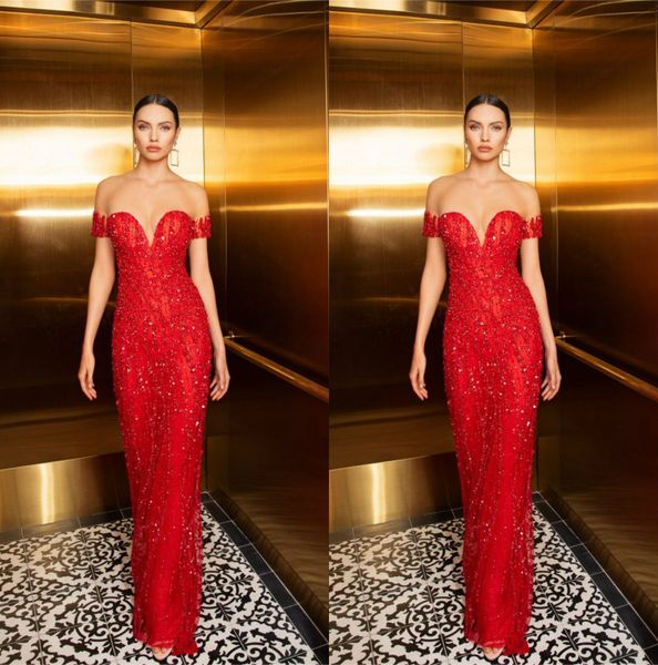 2020 julie vino evening dresses red off the shoulder lace sequins beaded prom dress vestidos de quinceañera mermaid formal party wear, Black;red
2020 julie vino evening dresses red off the shoulder lace sequins beaded prom dress vestidos de quinceañera mermaid formal party wear, Black;red