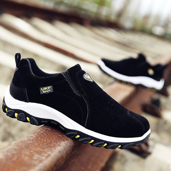 hiking skid wear hiking shoes outdoor mens lazy waterproof breathable climbing shoes casual foreign trade, Black
hiking skid wear hiking shoes outdoor mens lazy waterproof breathable climbing shoes casual foreign trade, Black